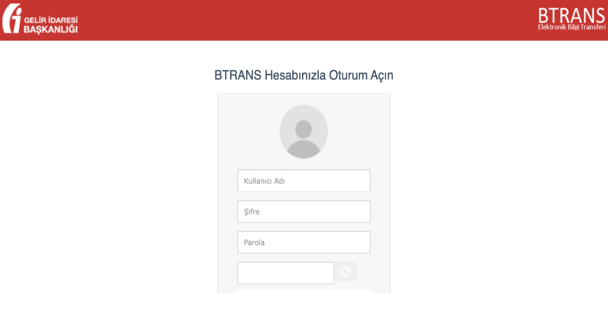 Btrans XML Çıktı Alma ve Yükleme
