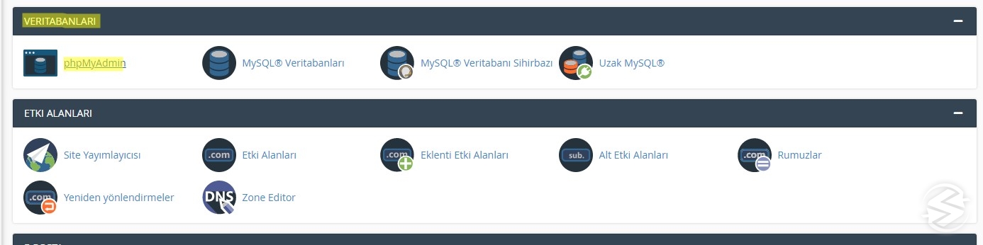 Cpanel Phpmyadmin Üzerinden Veri Tabanı Nasıl Yüklenir?