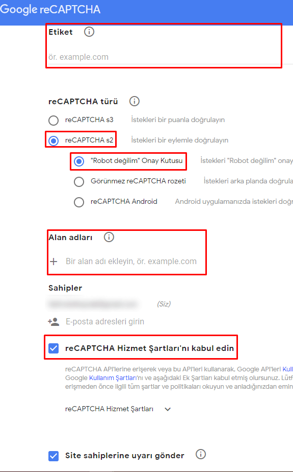 Google Recaptcha Api Nasıl Alınır