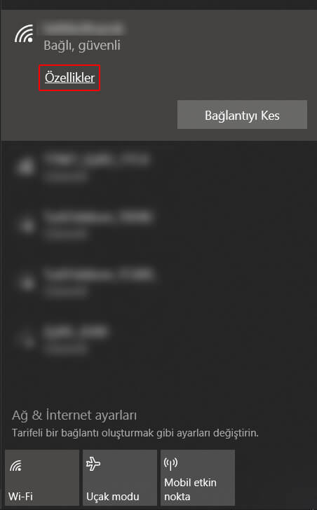 Diğer Cihazlardan Localhosta Bağlanma